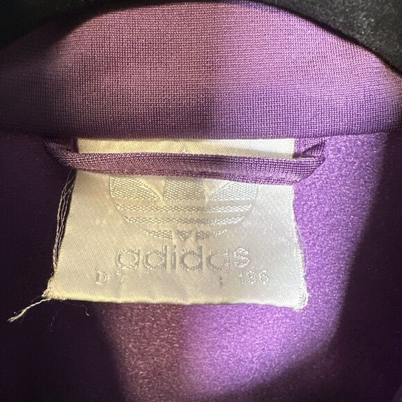 VTG adidas Multicolor Bomber Sweatshirt Full-Zip Sz XL - Picture 3 of 12